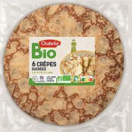 CHABRIOR BIO Crêpes nature BIO 240g