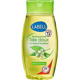LABELL Shampooing très doux tilleul & thé blanc, cheveux normaux 250ml