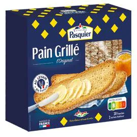 BRIOCHE PASQUIER Pain grillé L'original 415g