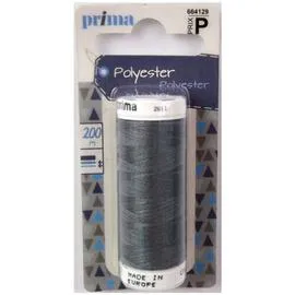 LA BROSSE ET DUPONT, PRIMA Fil Polyester Argent 200m l'unité