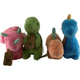 AURORA WORLD Assortiment peluches dinosaures l'unité
