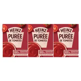 HEINZ Purée de Tomates 3x210g