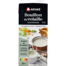 ARIAKÉ Bouillon de volaille gourmand 1l