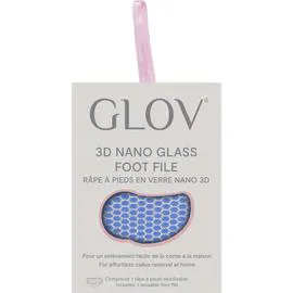 Glov Râpe à Pieds en Verre Nano 3D (l'unité)