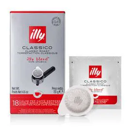 ILLY Dosettes de café espresso, 100% arabica 131g