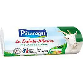 PÂTURAGES Le Sainte-Maure fromage de chèvre 300g