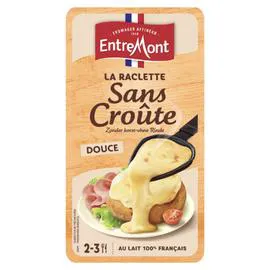 ENTREMONT Fromage raclette Sans croûte 350g