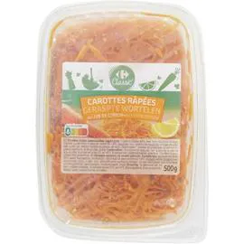 CARREFOUR CLASSIC' Carottes râpées au jus de citron 500g
