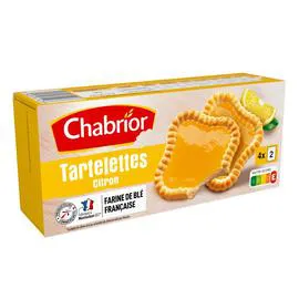 CHABRIOR Tartelettes citron 127g