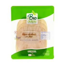 BIODELIZIE Blanc De Dinde Au Four Bio 80g