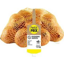 PETIT PRIX Oignons jaunes 1,5kg