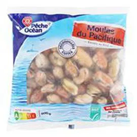 MARQUE REPÈRE, PÊCHE OCÉAN Moules ASC Décortiquées 500g
