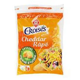 MARQUE REPÈRE, LES CROISÉS Cheddar râpés 200g