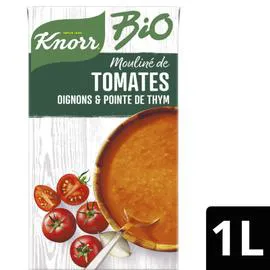 KNORR Soupe Moulinée de Tomates Oignons bio 1l