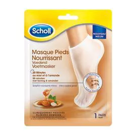 SCHOLL Masque Pieds Nourrissant au Miel & Amande l'unité
