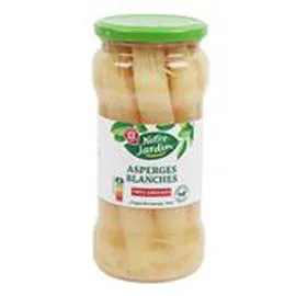 MARQUE REPÈRE, NOTRE JARDIN Asperges blanches Très grosses 395g