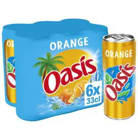 OASIS Boisson aux fruits orange 6x33cl