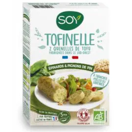 SOY Tofinelles Épinards et Pignons Bio 200g