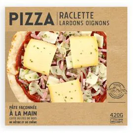 MIX BUFFET Pizza raclette lardons oignons 420g