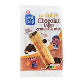 MARQUE REPÈRE, P'TIT DÉLI Crépes Fourrées Céréales et chocolat x8 256g