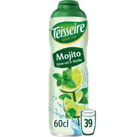 TEISSEIRE Sirop mojito vert et de menthe 60cl