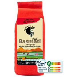AUTOUR DU RIZ Riz Basmati Complet Bio 500g