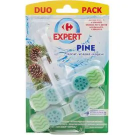 CARREFOUR EXPERT Blocs WC Pin 2x48g
