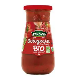 PANZANI Sauce bolognaise bio 390g