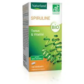 NATURLAND Complément alimentaire bio spiruline 150x0,48g