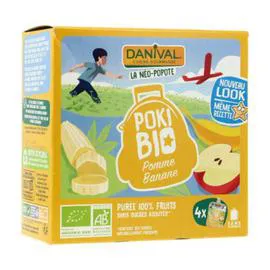 DANIVAL Pokibio Pomme Banane Bio 360g