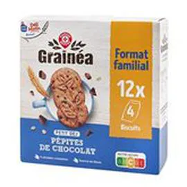 MARQUE REPÈRE, P'TIT DÉLI Biscuits déli Matin Pepites chocolat 600g