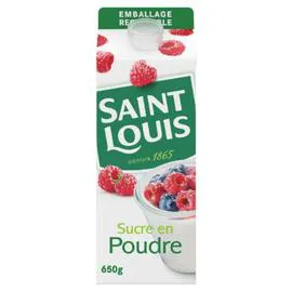 SAINT LOUIS Sucre en poudre 650g