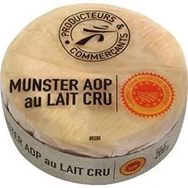NOTRE SÉLECTION Munster AOP au lait cru 200g