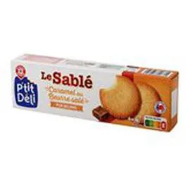 MARQUE REPÈRE, P'TIT DÉLI Biscuit caramel Beurre salé 120g