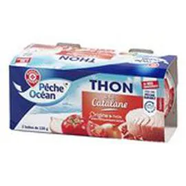 MARQUE REPÈRE, PÊCHE OCÉAN Thon A la catalane 2x135g