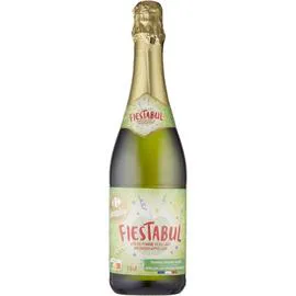CARREFOUR SENSATION Jus de pomme gazéifié 75cl