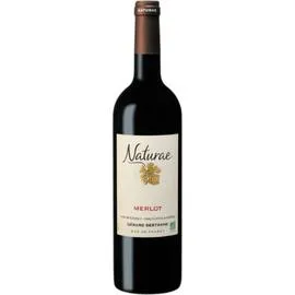 GÉRARD BERTRAND Vin Rouge Languedoc Roussillon IGP Pays d'Oc Naturae Merlot "Sans Sulfites Ajoutés" Bio 75cl