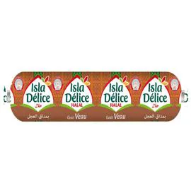 ISLA DÉLICE Saucisson halal de dinde goût veau 500g