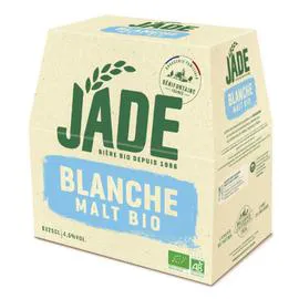 JADE Bière bio blanche 6x25cl