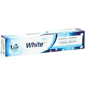 CARREFOUR Dentifrice blancheur Soft 75ml