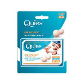 QUIES Protection auditive cire naturelle, 27 dB x12