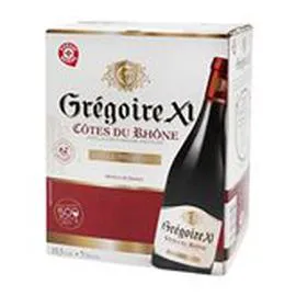 MARQUE REPÈRE, GRÉGOIRE XI AOC Côtes du Rhône vin rouge 5l