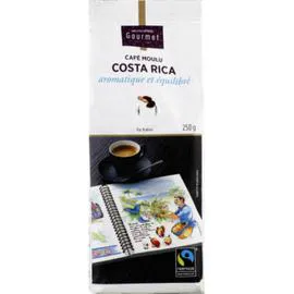 MONOPRIX GOURMET Café moulu du Costa Rica, aromatique et équilibré 250g