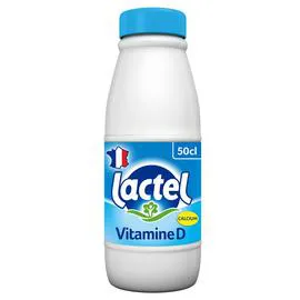 LACTEL Lait demi écrémé 50cl