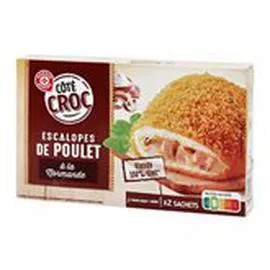 MARQUE REPÈRE, CÔTÉ CROC Escalope Normande x2 2x100g