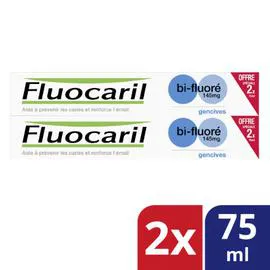 FLUOCARIL Dentifrice gencive bi-fluoré 2x75ml