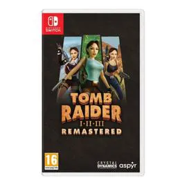  Tomb Raider I-II-III Remastered Nintendo Switch l'unité