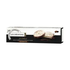LES CRÉATIONS Le Délicat biscuit meringué chocolat suisse café Macchiato 100g