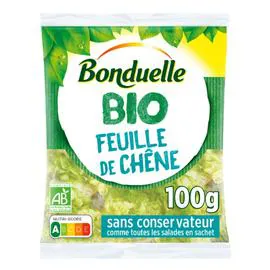BONDUELLE Salade feuille de chêne Bio 100g