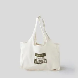 MONOPRIX Monoprix Maison Sac Pliable Coton Bio l'unité